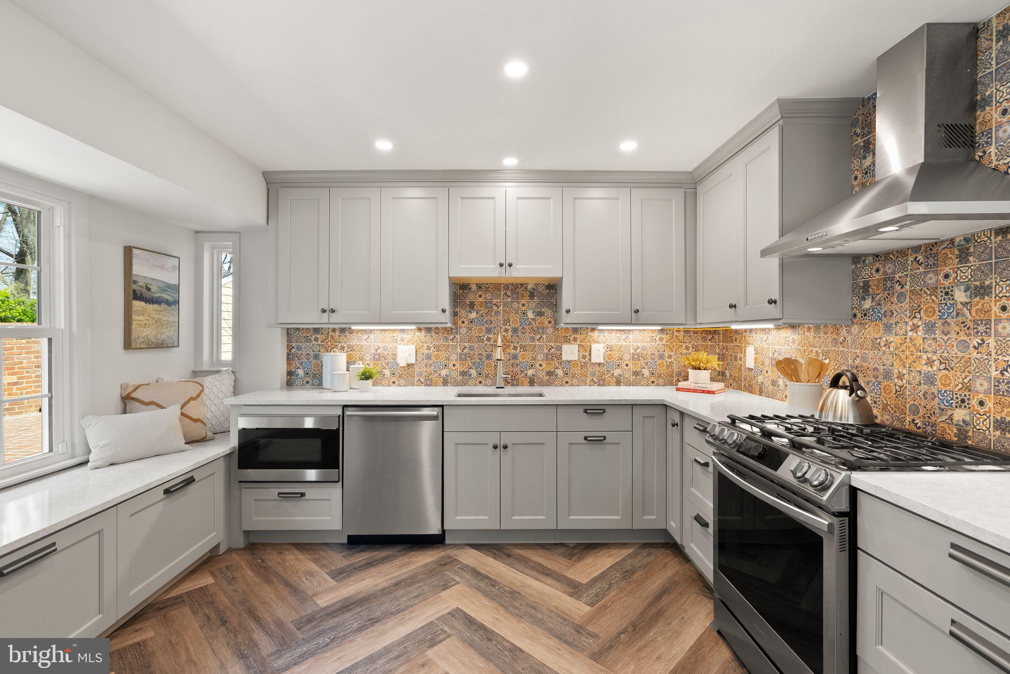 3802 Cameron Mills Road Alexandria, VA 22305 - Photo 15 of 64 Tastefully Updated Kitchen