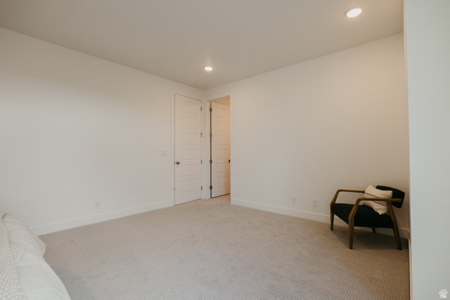 2759 Becco Trail, Unit 16 St. George, UT 84770 - Photo 18 of 42 Unfurnished room with carpet floors and recessed lighting