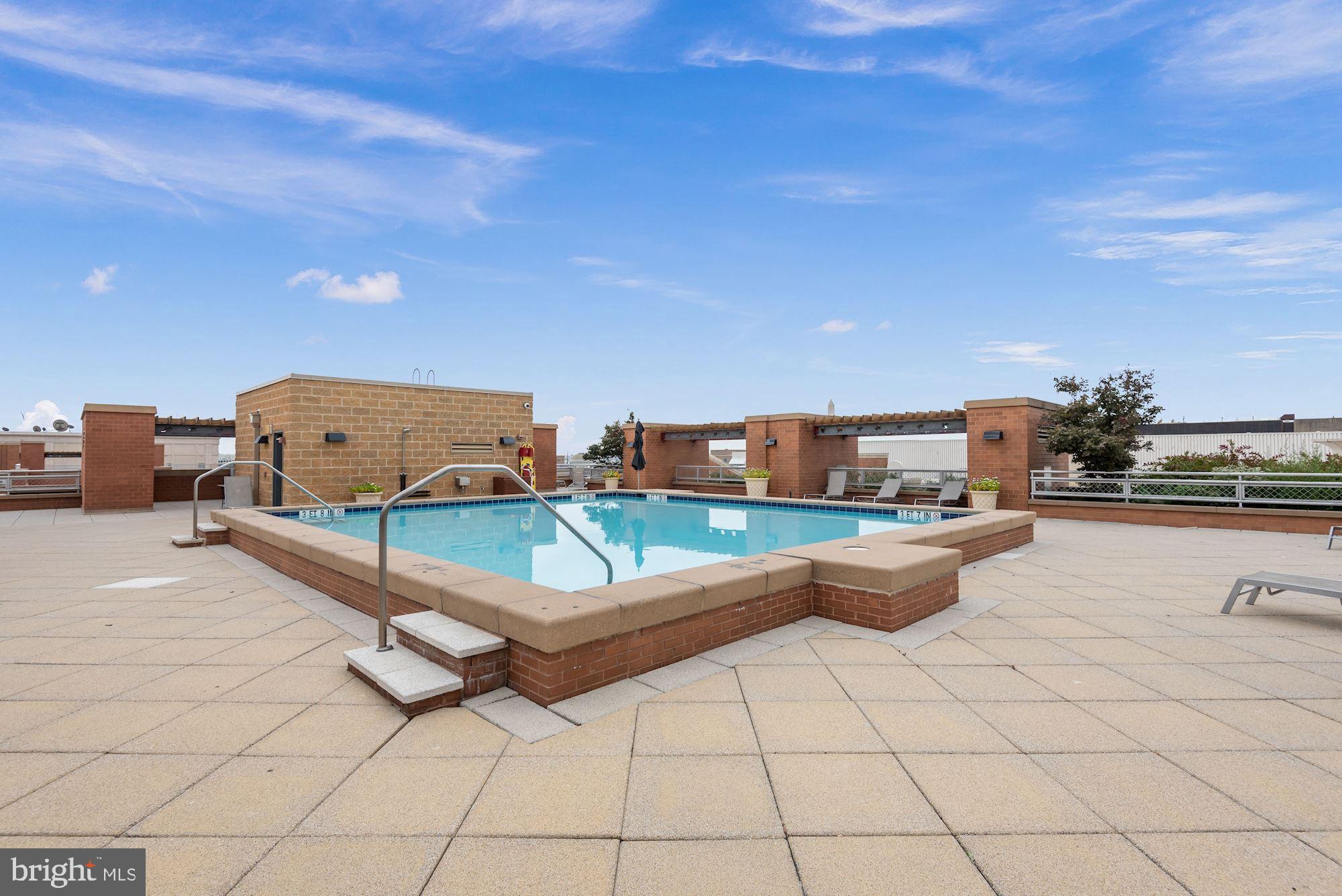 616 E Street Northwest, Unit 501 Washington, DC 20004 - Photo 27 of 28 Rooftop Swimming Pool