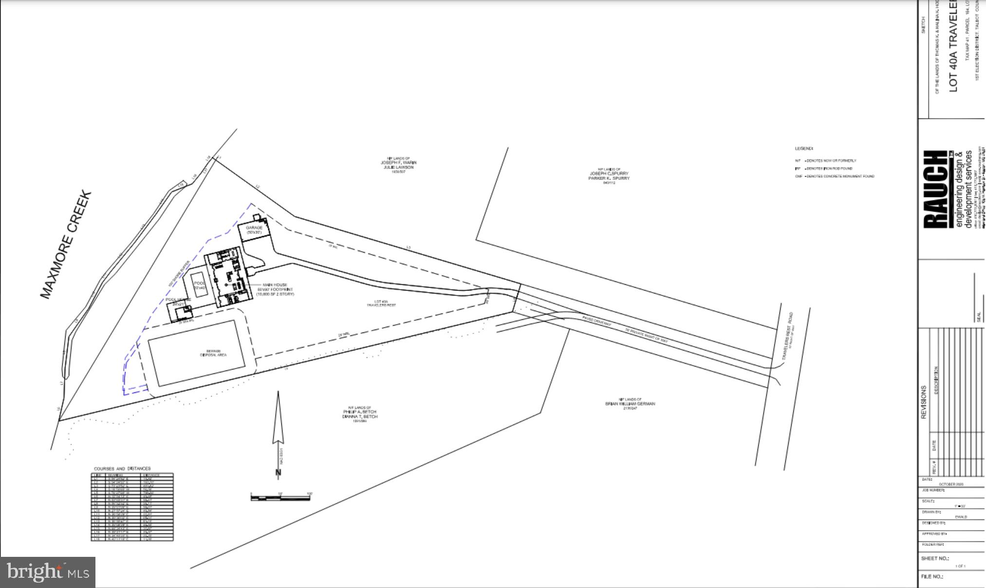 Travelers Rest Road Easton, MD 21601 - Photo 4 of 20 Proposed Home, Pool, Pool house