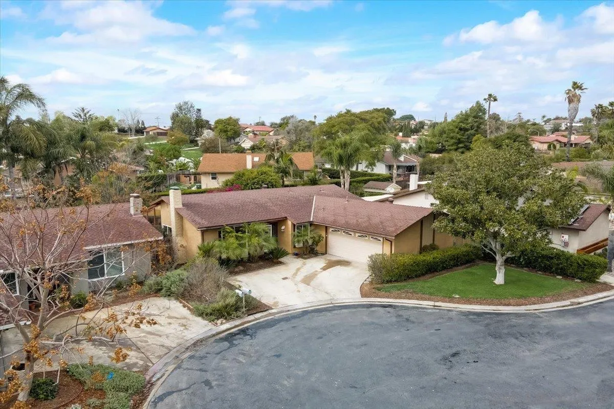 861 Shade Tree Lane Fallbrook, CA 92028 - Photo 42 of 49 a view of a street with a houses