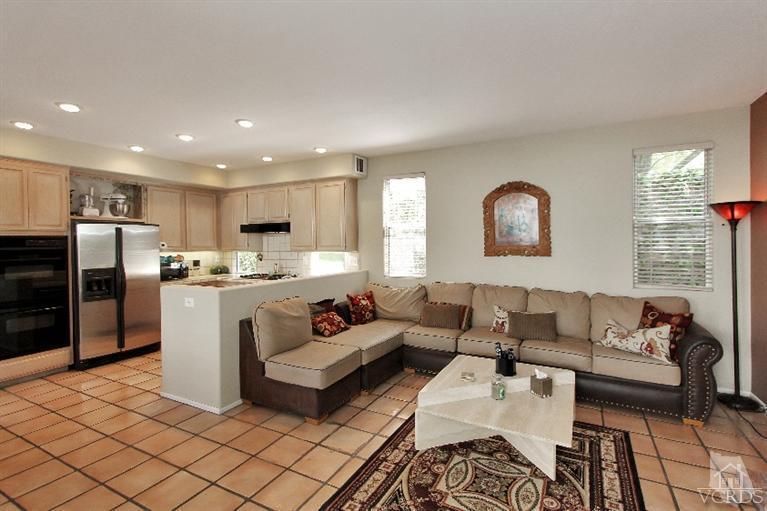 3853 Timberridge Road Moorpark, CA 93021 - Photo 16 of 42 a living room with furniture and kitchen view