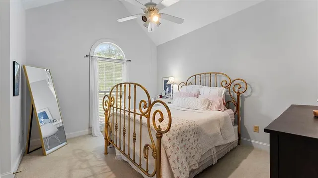 a view of a hallway with entryway