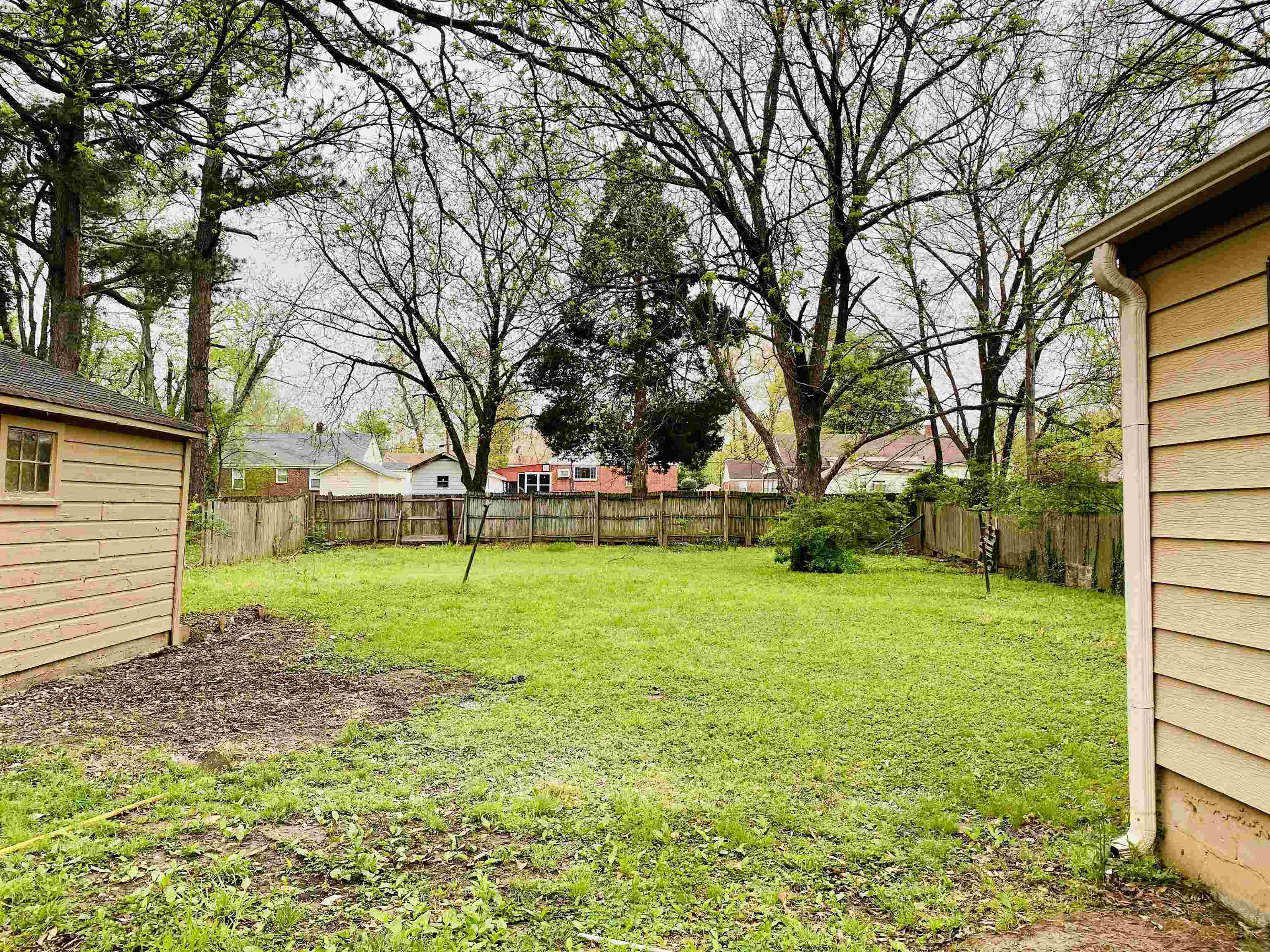 1253 Prescott Road Memphis, TN 38111 - Photo 12 of 13 a view of a backyard with large trees