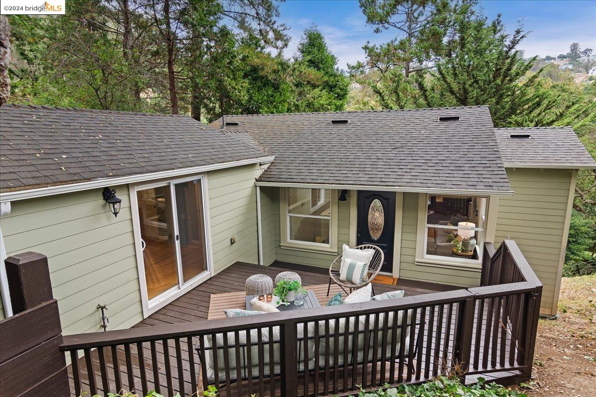 6206 Valley View Road Oakland, CA 94611 - Photo 1 of 1 a view of a house with a porch