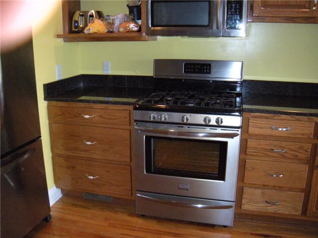 Stainless appliances