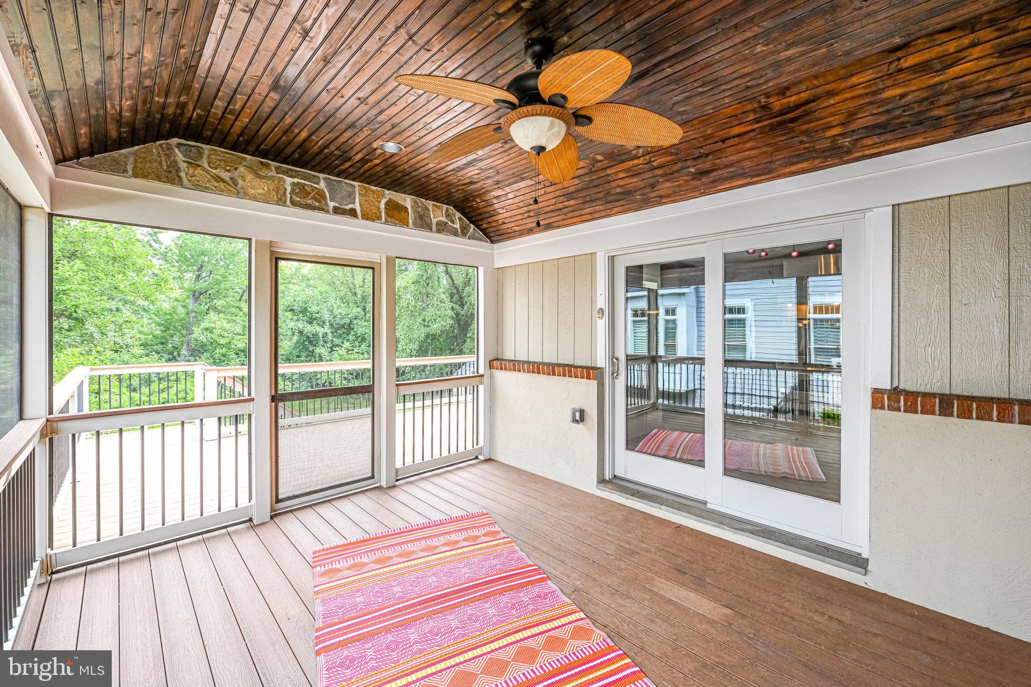 300 Branch Road Southeast Vienna, VA 22180 - Photo 20 of 72 And it leads out to the deck