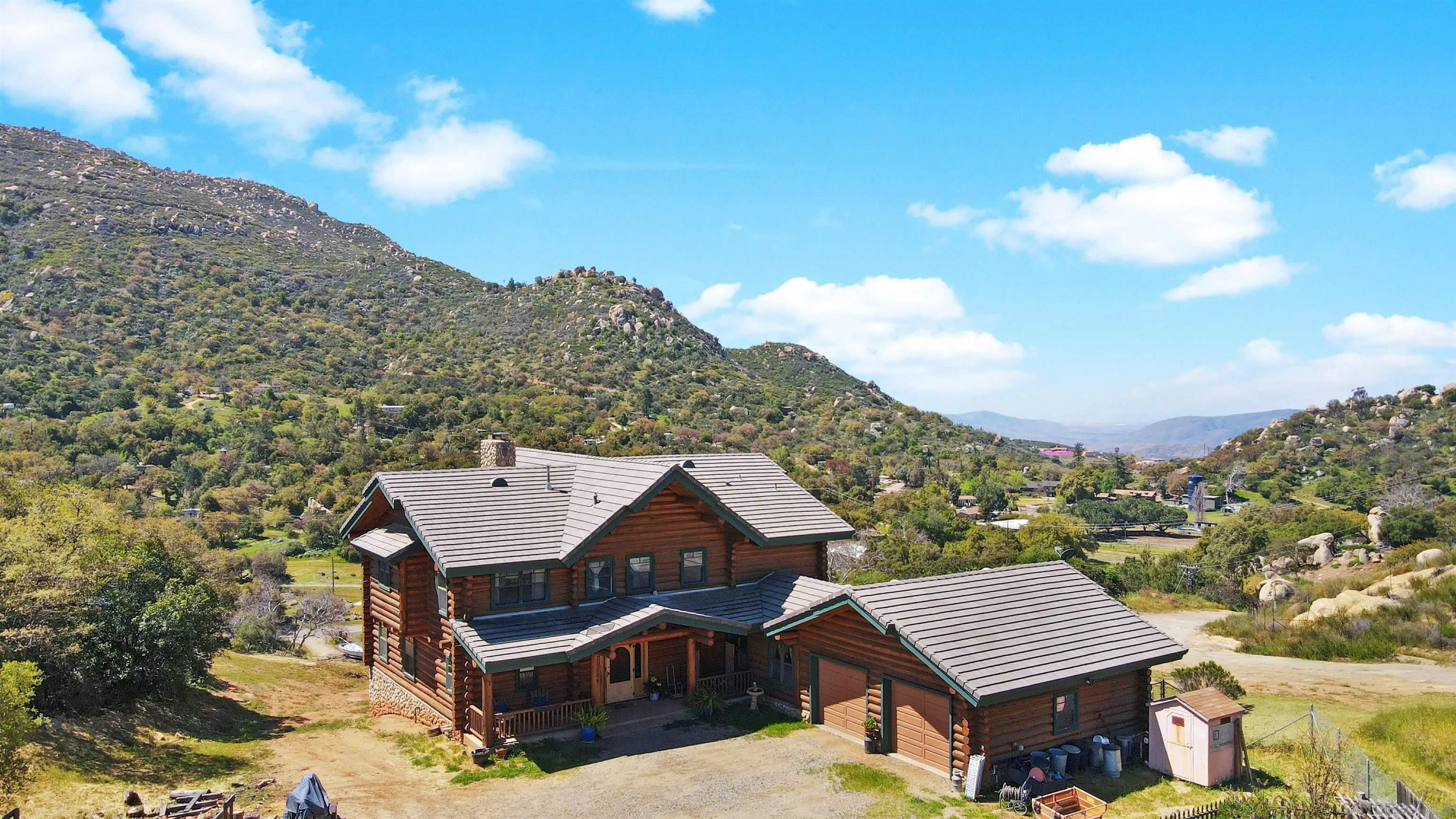 17508 Lyons Creek Road Jamul, CA 91935 - Photo 2 of 12 a view of houses with sky view
