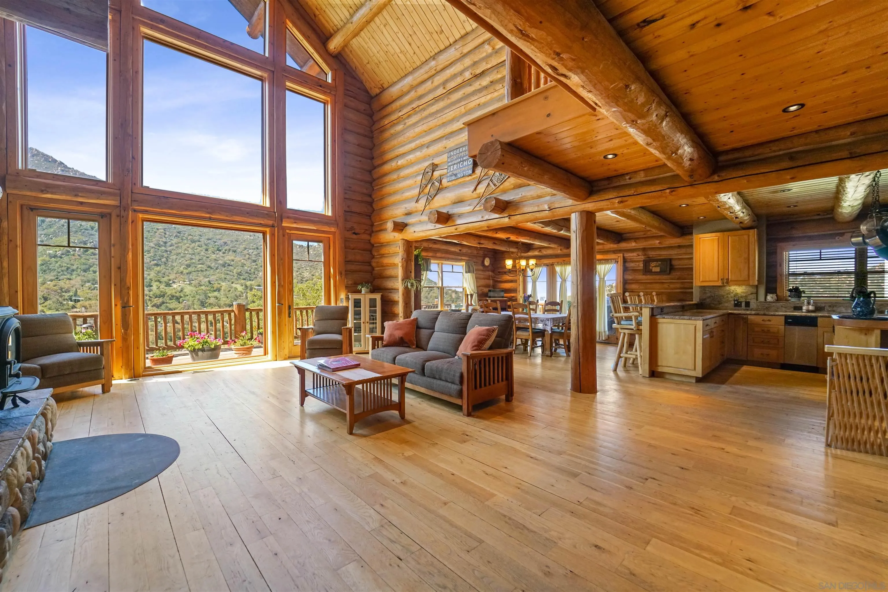 17508 Lyons Creek Road Jamul, CA 91935 - Photo 7 of 12 a living room with furniture and a large window