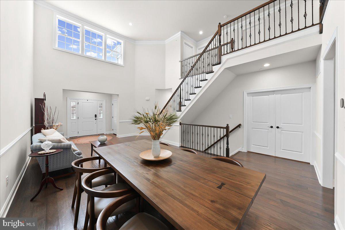 3718 Parris Boulevard Newtown Square, PA 19073 - Photo 3 of 52 a view of a dining room with furniture and wooden floor