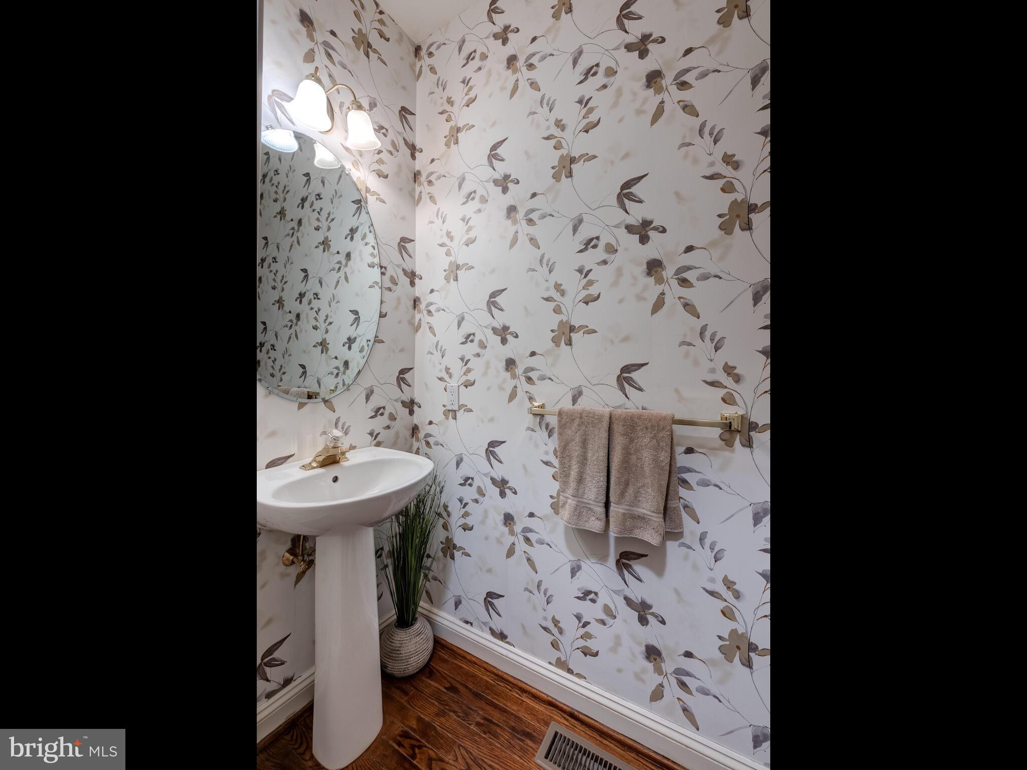 1146 Brian's Way Wayne, PA 19087 - Photo 19 of 34 Powder Room w/ wood flooring