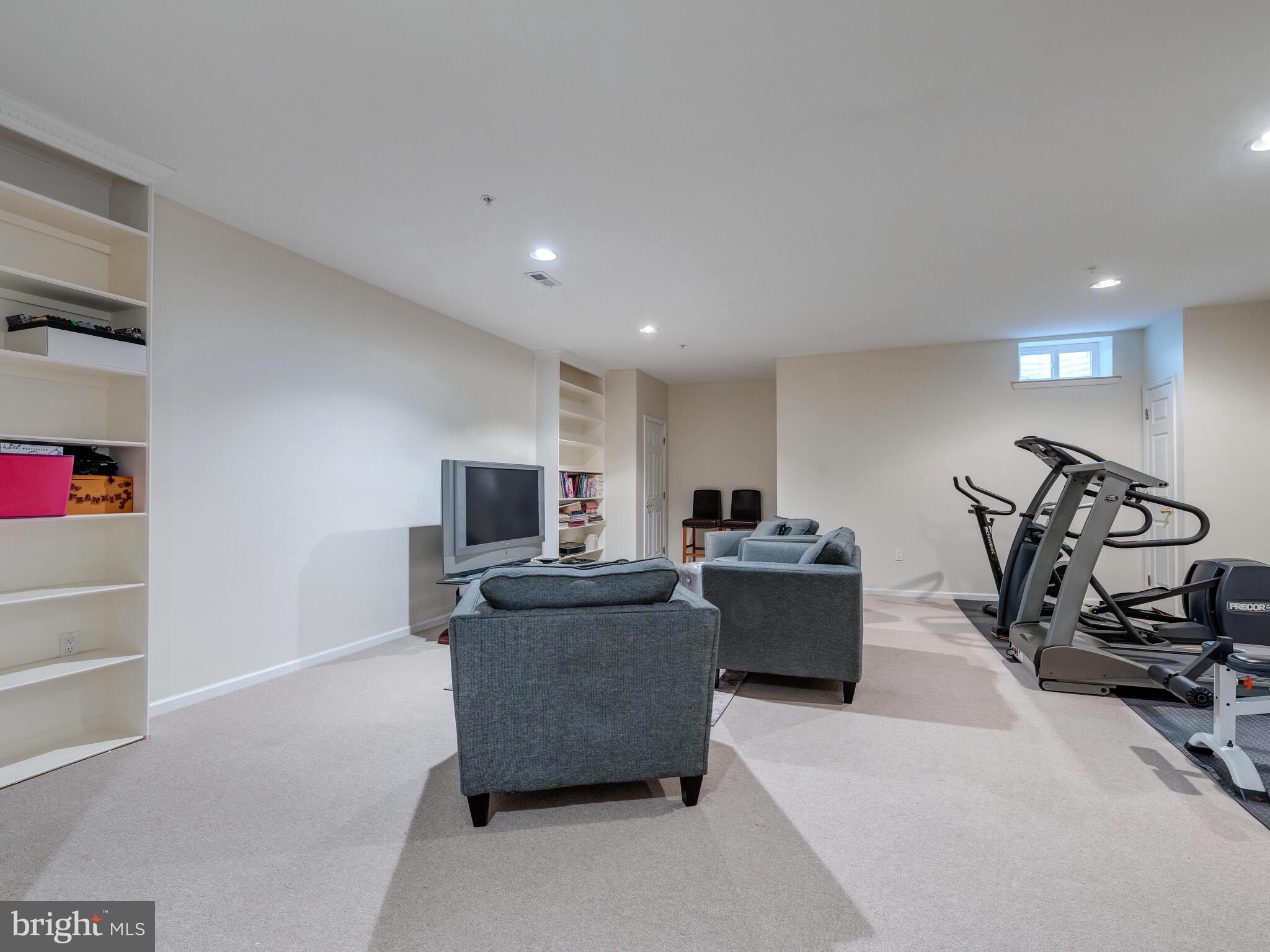 1146 Brian's Way Wayne, PA 19087 - Photo 32 of 34 Built in Bookshelves & High ceilings