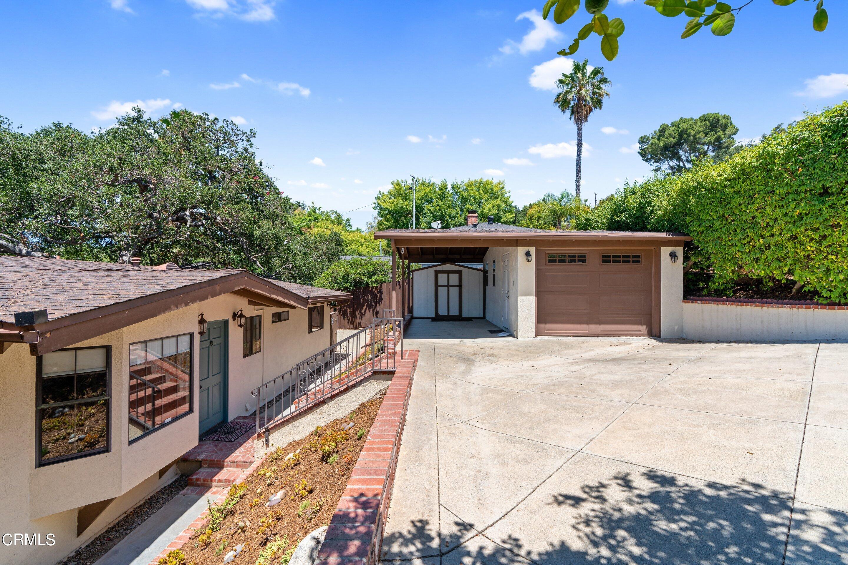343 Cherry Drive Pasadena, CA 91105 - Photo 30 of 33 a backyard of a house with lots of green space