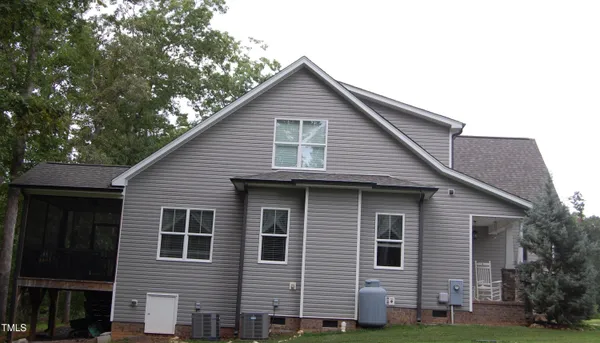 a view of a couches in the balcony