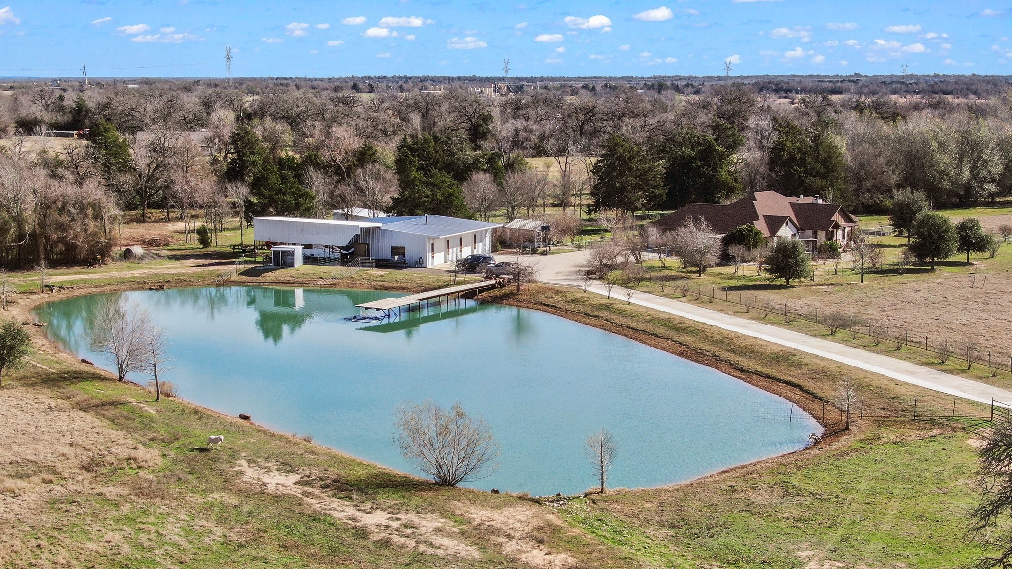 7754 Edge Cut Off Road Hearne, TX 77859 - Photo 47 of 50 a view of a swimming pool and outdoor space