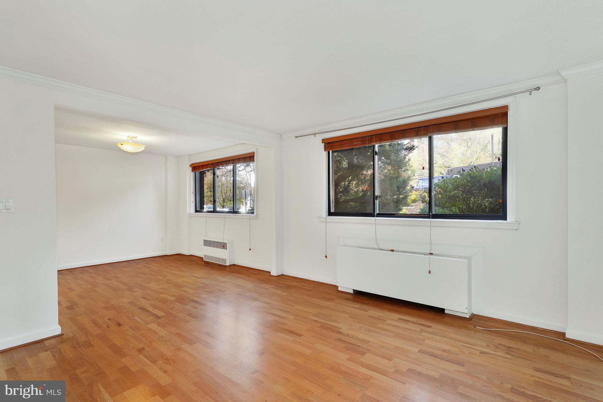 2725 39th Street Northwest, Unit 201 Washington, DC 20007 - Photo 14 of 40 View from Living to Dining Areas