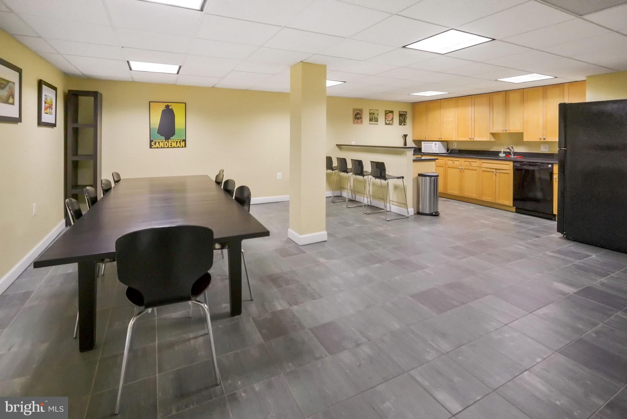 2725 39th Street Northwest, Unit 201 Washington, DC 20007 - Photo 7 of 40 Community Room with Kitchen