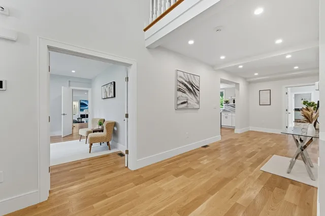 a view of a living room