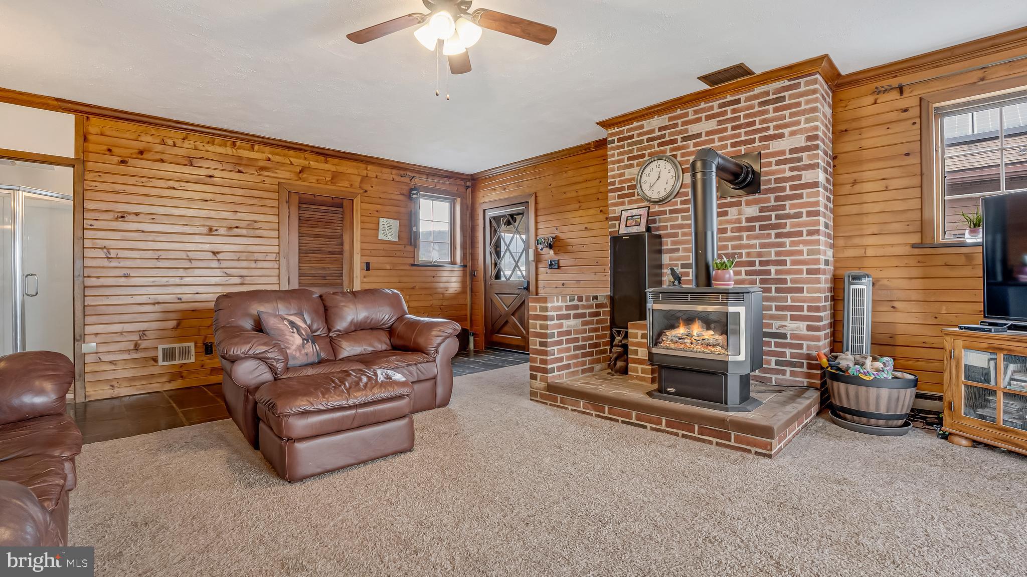 332 Blue Rocks Road Lenhartsville, PA 19534 - Photo 26 of 109 family room with tongue & groove walls
