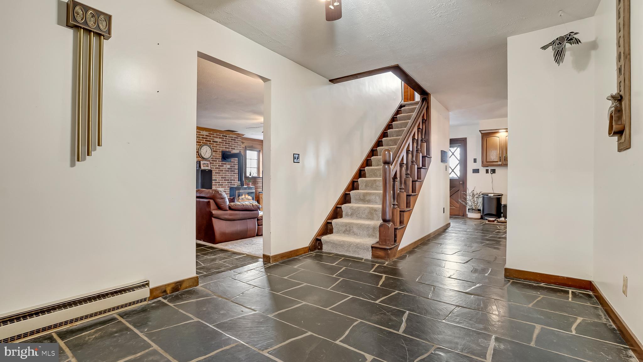 332 Blue Rocks Road Lenhartsville, PA 19534 - Photo 5 of 109 grand foyer w/ slate floors