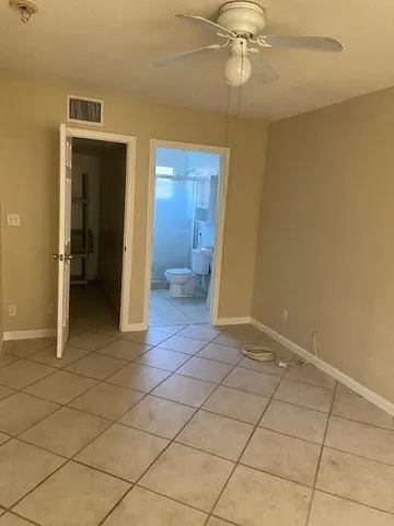 an empty room with a empty space