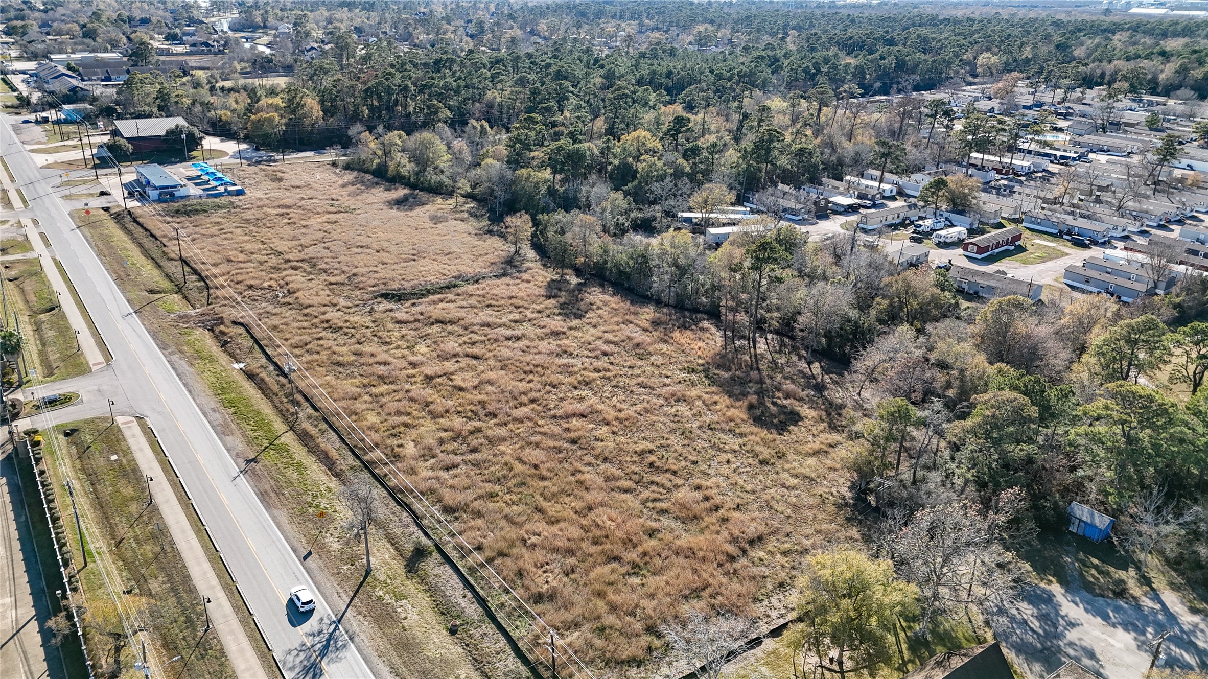 0 McCabe Road La Porte, TX 77571 - Photo 5 of 5 a view of a backyard of city