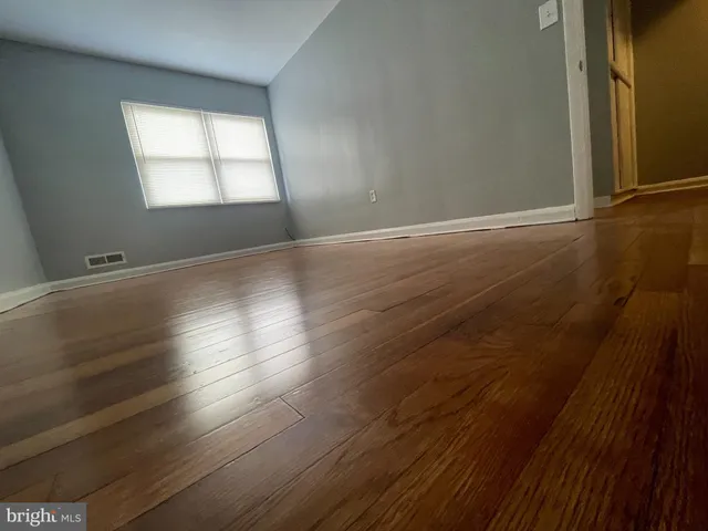 a view of wooden floor