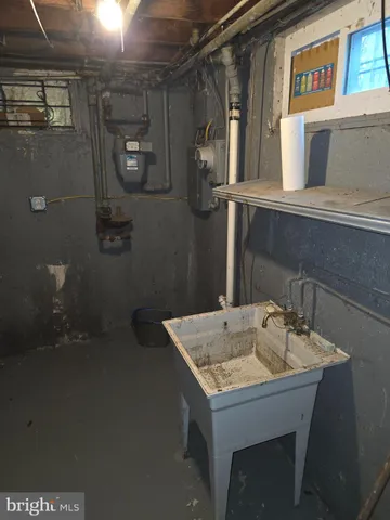 a view of water heater room