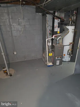 a view of water heater room