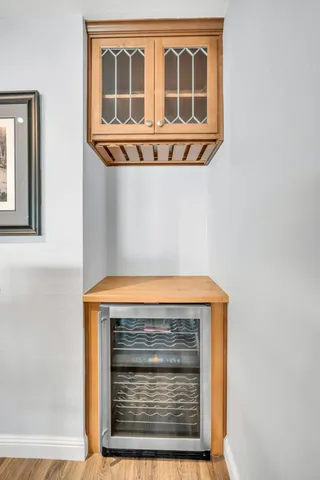 a view of front door of house