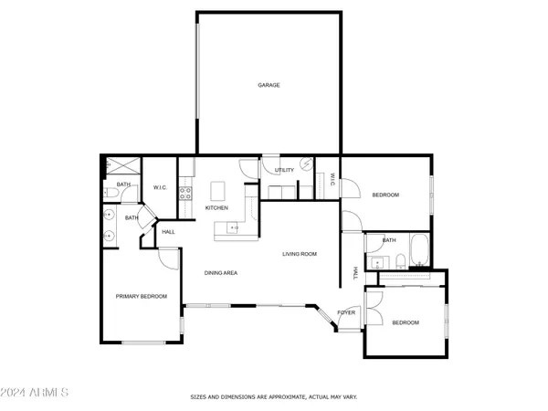 a picture of a floor plan