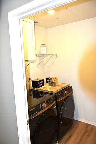 a view of storage and utility