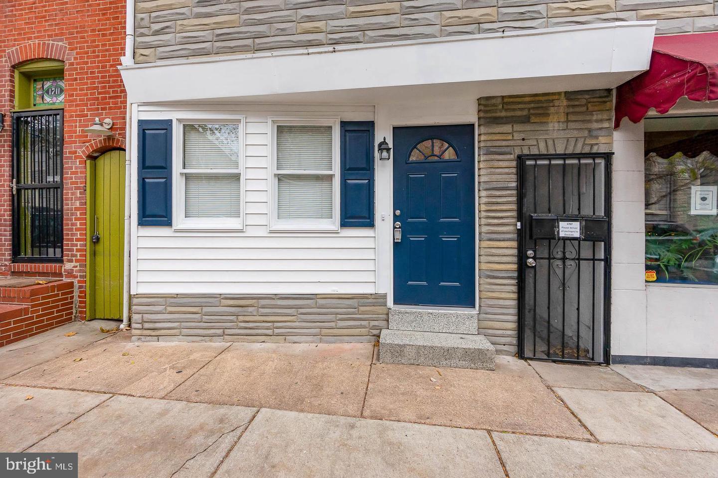 1709 Bank Street Baltimore, MD 21231 - Photo 4 of 49 a view of entrance of the house