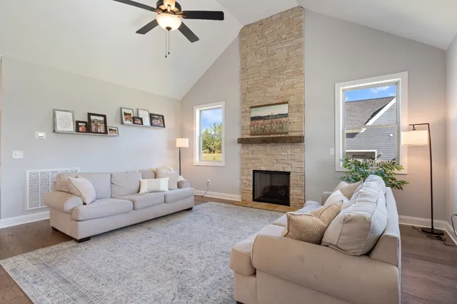 a kitchen with cabinets and stainless steel appliances