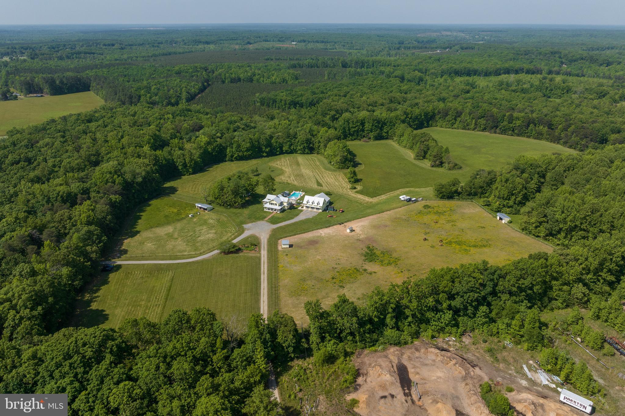 2379 Pendleton Road Mineral, VA 23117 - Photo 6 of 55 an aerial view of a house with outdoor space