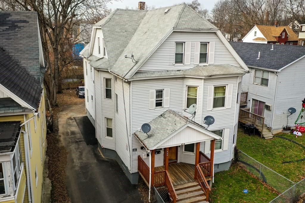 446 Liberty Street Springfield, MA 01104 - Photo 9 of 10 a view of a house with a yard