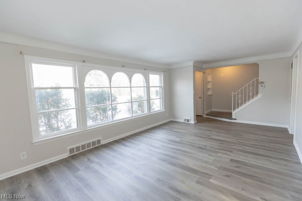 3890 Wallingford Road South Euclid, OH 44121 - Photo 2 of 19 Empty room with hardwood / wood-style flooring