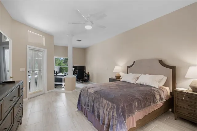 a bathroom with a sink double vanity and a mirror