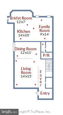 2489-5 Five Shillings Road Frederick, MD 21701 - Photo 57 of 58 FLOORPLAN MAIN LEVEL