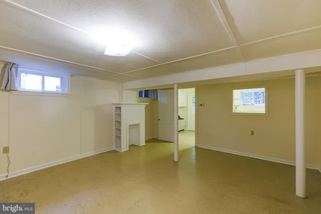 a view of empty room