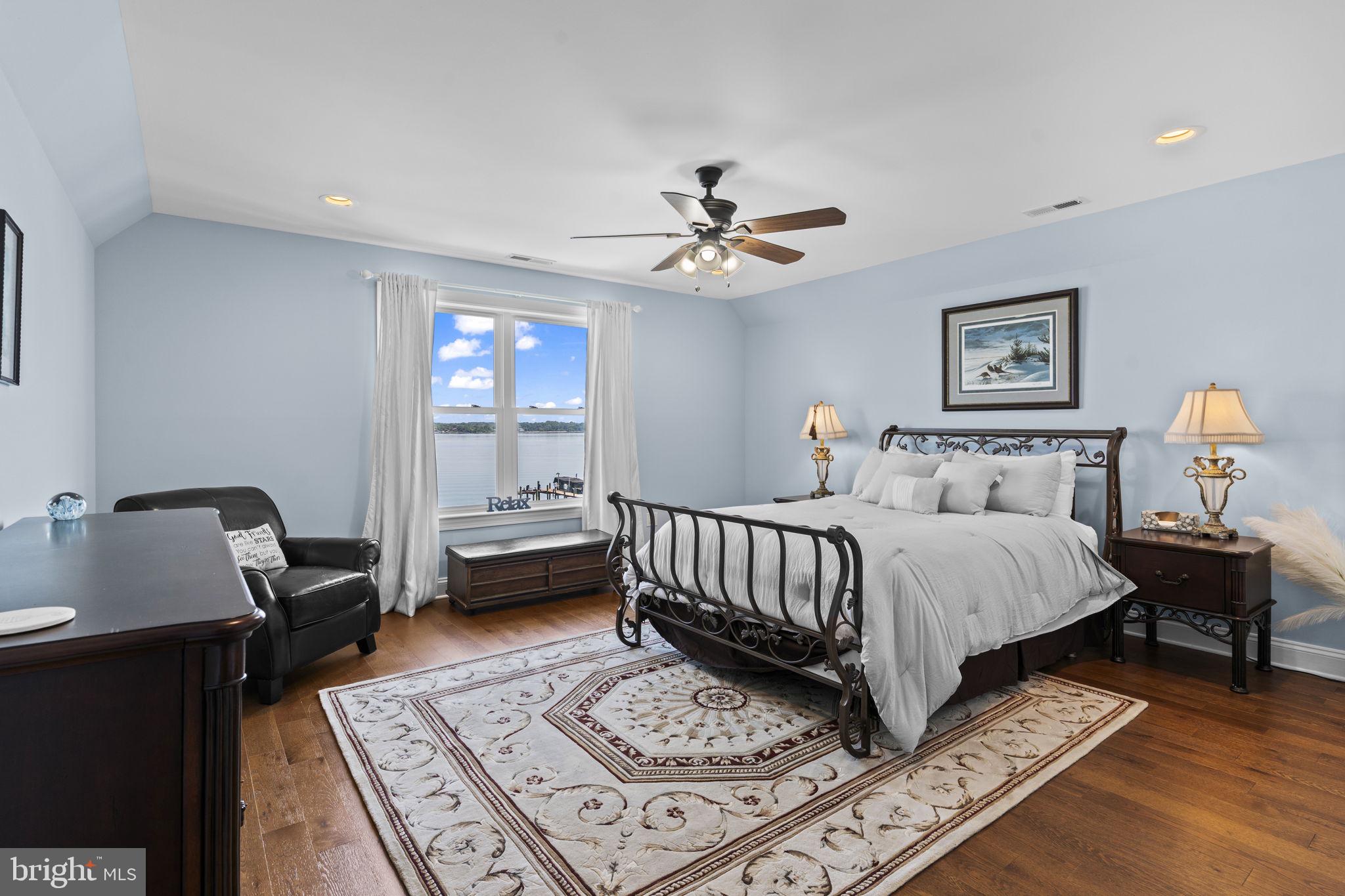24814 Half Pone Point Road Hollywood, MD 20636 - Photo 38 of 80 Bedroom#3 with a View