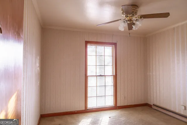 a view of a golf course