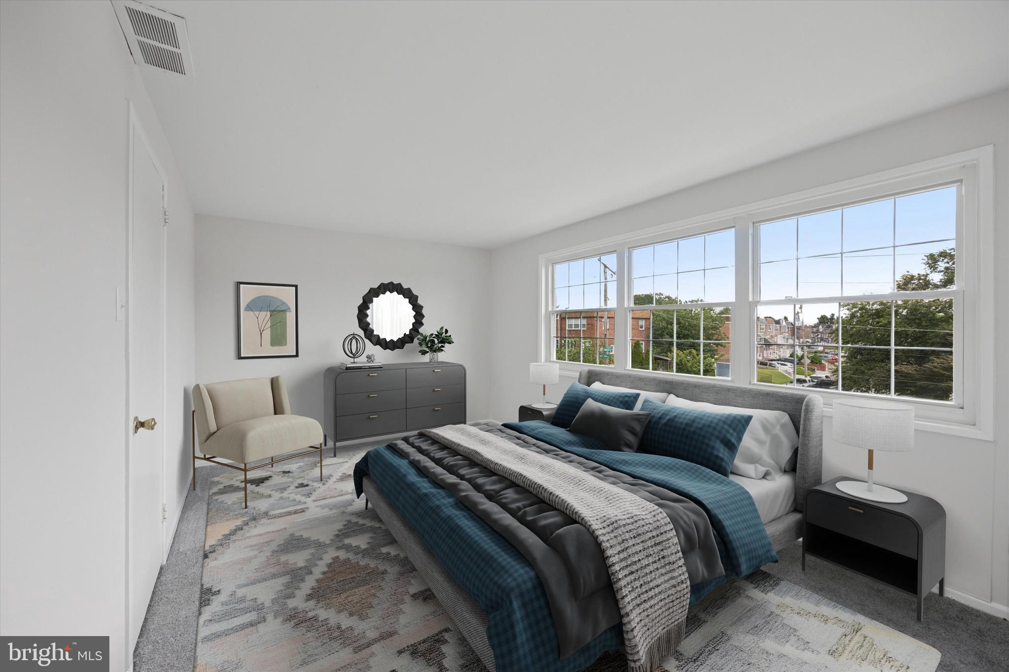 12136 Sweet Briar Road Philadelphia, PA 19154 - Photo 15 of 33 a bedroom with a bed and a window