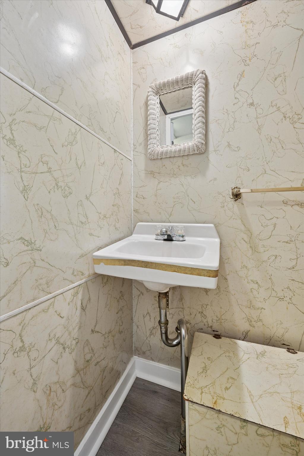 12136 Sweet Briar Road Philadelphia, PA 19154 - Photo 22 of 33 a bathroom with a sink and a mirror