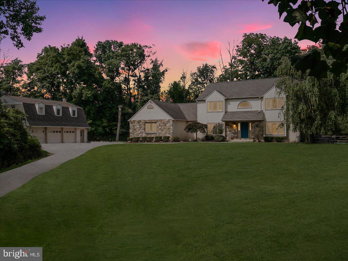 336 Howarth Road Media, PA 19063 - Photo 57 of 61 a view of house with outdoor space and garden