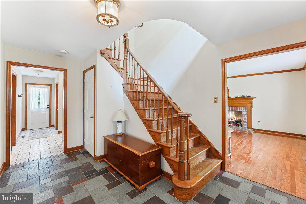 336 Howarth Road Media, PA 19063 - Photo 6 of 61 a view of entryway and hall with wooden floor