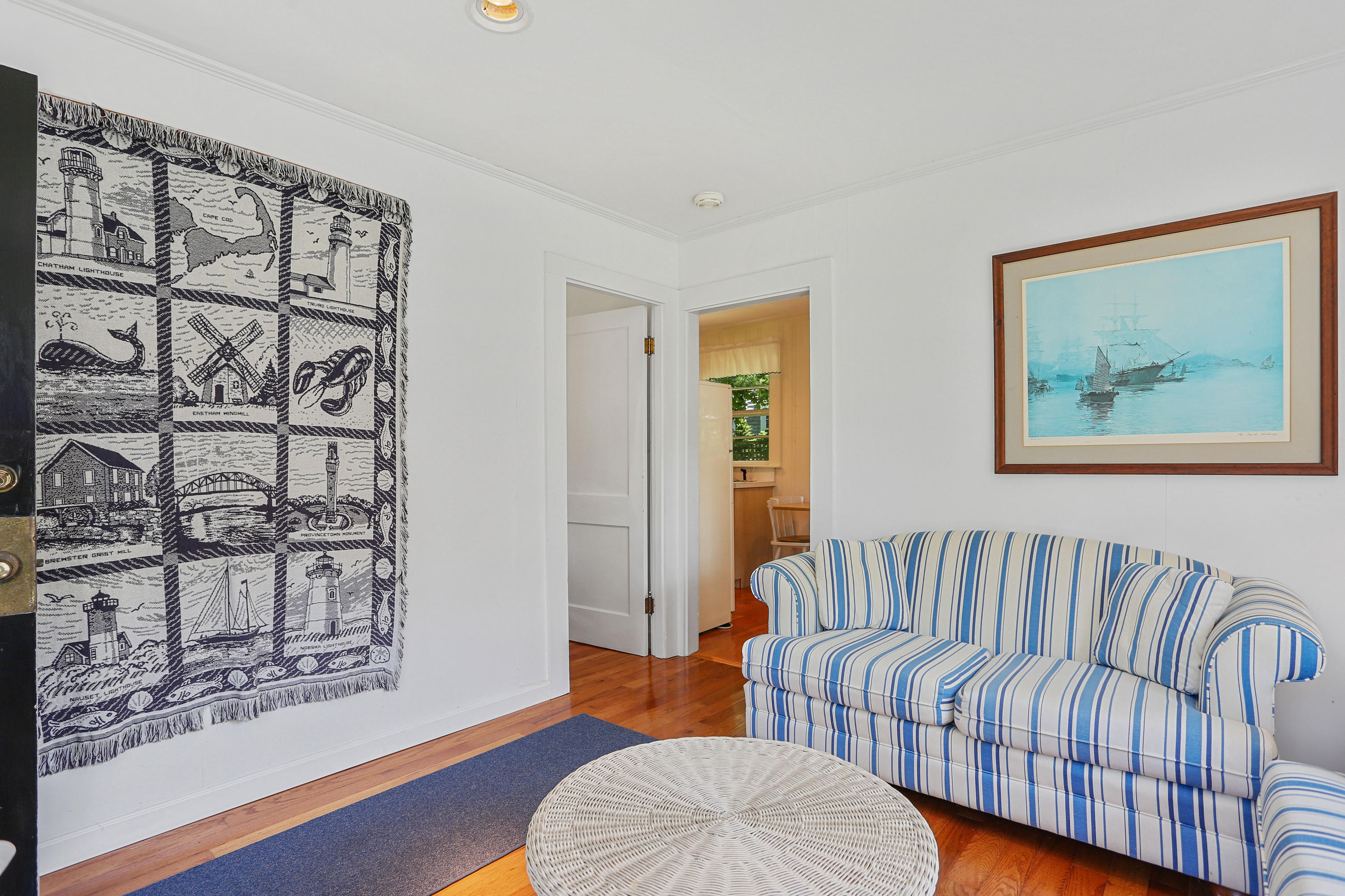 256 Parker Road Osterville, MA 02655 - Photo 17 of 22 a living room with furniture and wooden floor