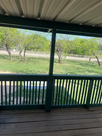 a view of front door