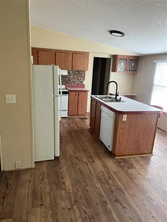 a room with table and chairs