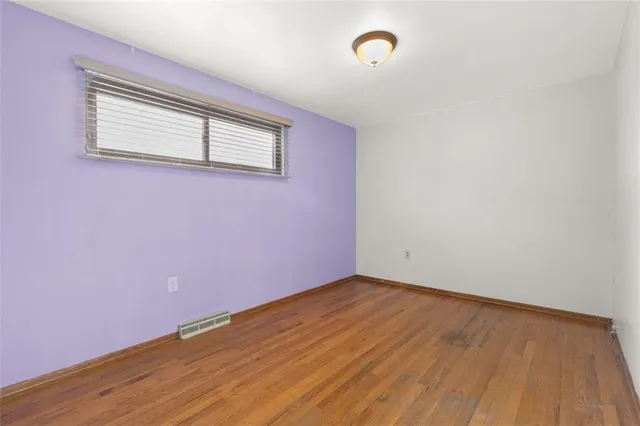 wooden floor in a room